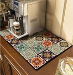 Cciphy Cute Coffee Maker Mat For Countertops Bar 16" X 12", Color. Fixed Price $13.24.