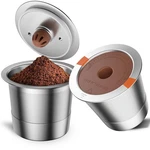 Rethone Reusable Coffee Pods, Stainless Steel Cups 2 Pack. Fixed Price $23.23.