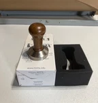 Metallurgic Motta Brown Beechwood Competition Tamper, 58.4 Mm. Fixed Price $36.95.