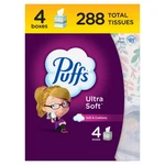 Puffs Ultra Soft Facial Tissues, 4 Mega Cube Box, 72 Per. Fixed Price $14.17.