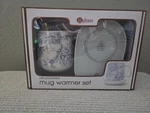 Delilah Coffee Mug Warmer Set , Electric Cup - New. Fixed Price $18.00.