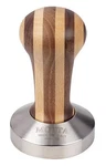 Metallurgica Motta Striped Wood Espresso Coffee Tamper With Flat 58 Mm.... Fixed Price $60.99.