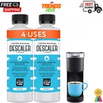 Descaler 2 Pack, Uses Per Bottle Keurig, Nespresso, Delonghi All Single. Fixed Price $22.99.