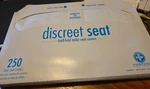3,000 Disposable Discreet Sanitary Paper Toilet Seat COVERS/12 Packs Of 250. Fixed Price $28.99.