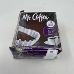 Mr. Coffee 4-CUP White Filters JR100, 100-COUNT. Fixed Price $7.49.
