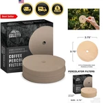 Percolator Coffee Filters 100 Pack Mesh Disc For Camping Makers. Fixed Price $48.11.