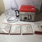 Krups Compact Aroma 12 Cup Glass Carafe F035 + Filters Charcoal Water Naturactiv. Fixed Price $44.95.
