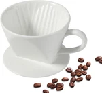 Mongdio Pour Over Coffee Maker, Ceramic Dripper, 02, White 3 Holes. Fixed Price $17.37.