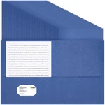 Harloon 75-PACK Two Pocket Folders, Letter Size, 8.5X11, Textured Paper. Fixed Price $98.26.