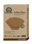4 Cone Shaped Unbleached All Natural Compostable Coffee Filters 100 Count Pack. Fixed Price $12.61.