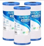 Pureplus Micron 10" 4.5" Whole House Fxhtc Sediment Water Filter - 3 Pack. Fixed Price $29.99.