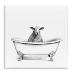 Stupell Industries Sheep Bathtub Sketch Wall Plaque Art 12 X Inches Easy. Fixed Price $29.30.