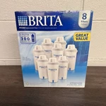 Brita Pitcher 8 Count Replacement Filters - Value Pack Brand New & Sealed. Fixed Price $19.40.