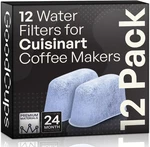 12 Pack Water Filters For Cuisinart Coffee Makers By Goodcups - Replacement Char. Fixed Price $15.99.