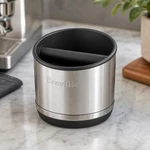 Breville BEA502BSS Knock Box 20 Espresso Machine Accessory, 10 Puck Capacity. Fixed Price $29.96.