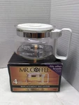 Mr. Coffee 4-CUP Carafe White. Fixed Price $19.99.