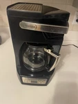 Delonghi DCF212T Programmable Cup Coffee Maker Front Access Black Tested. Fixed Price $29.99.