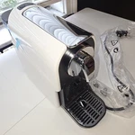 Beanglass Espresso Pod Machine For Home, Compact Capsule Coffee Maker - White. Fixed Price $185.00.