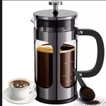 Bayka 34 Ounce 1 Liter French Press Coffee Maker Glass Classic Dark Pewter St.... Fixed Price $34.99.