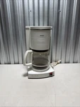 Krups Compact Aroma 12 Cup Coffee Maker White Type 134B. Fixed Price $37.95.