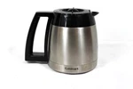 Cuisinart Stainless Thermal 10 Cup Carafe Replacement With Lid Cleaned. Fixed Price $14.99.