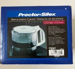 Proctor Silex Replacement Coffee Carafe 2-12 Cup 88060. Fixed Price $18.00.
