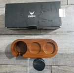 58MM Espresso Tamper Station Rosewood Knodos Machine Accessories. Fixed Price $29.99.