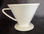 Cilio Ceramic Coffee Filter White Size 6. Fixed Price $29.00.