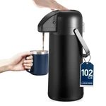 Coffee Carafe For Keeping Hot - Gezoss 102OZ / 3L Airpot Dispenser With. Fixed Price $52.95.
