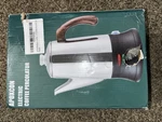 Apoxcon Electric Coffee Percolator 8 Cup Glass Knob Top Detachable Cord. Fixed Price $40.00.