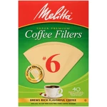Melitta #6 Cone Coffee Filters, Unbleached Natural Brown, 40 Count (pack 1.... Fixed Price $45.84.