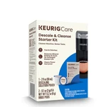 Keurig Brewers Descale And Cleanse Starter Kit Two Pods & One Solution Pouch. Fixed Price $10.97.