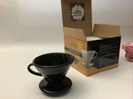 Kajava Mama Pour Over Ceramic Coffee Dripper - Black Small 1 Cup Barista At Home. Fixed Price $12.99.