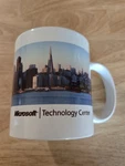 Microsoft Technology Center White Ceramic Coffee Mug Cup Htf. Fixed Price $15.99.