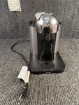 Breville Nespresso BNV220 Coffee Maker Chrome Black - Tested/works. Fixed Price $41.99.