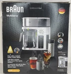 Braun KF9150 Multiserve Programmable Coffee Maker Iced Hot Water Euc. Fixed Price $46.75.