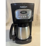 Cuisinart DCC-1150 10-CUP Classic Thermal Programmable Coffee Maker Black Silver. Fixed Price $42.75.