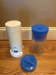 Mr. Coffee Iced Tea Maker 2 Quart Pitcher TM1 Blue Lid And Basket. Fixed Price $39.99.
