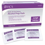 Hcs Medical Solutions 70% Isopropyl Alcohol Prep Pads, 2 Ply Sterile, 100 Count. Fixed Price $20.00.