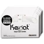 Karat Disposable Toilet Seat Covers 5000 Sheets Of Recycled Paper, Compatib.... Fixed Price $79.37.