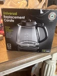 Cafe Brew GL312 Universal Replacement Coffee Carafe - Black. Fixed Price $22.10.