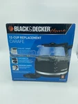 Black & Decker 12-CUP Replacement Carafe (GC3000B) New Open Box. Fixed Price $11.69.