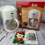 Nos Vintage 2001 Melitta Fast Brew 12 Cup Coffee Maker Programmable - Working. Fixed Price $80.00.