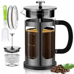 Ymmind French Press Coffee Maker 34OZ 1QUART 5-6 Cup W/ Filters. Fixed Price $36.76.
