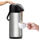 Vondior Airpot Coffee Carafe With Pump Insulated Stainless Steel 8541894055. Fixed Price $43.03.
