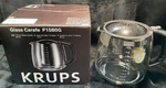 New Krups 12 Cup Carafe Glass Coffee Pot Replacement Black Handle & Lid F15B0G. Fixed Price $27.00.