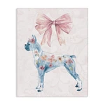 Stupell Industries Trendy Floral Dog Canvas Wall Art Design By Carol Robinson. Fixed Price $52.80.