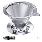 Pour Over Coffee Dripper Paperless Reusable Filter Maker. Fixed Price $18.57.