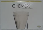 Chemex Filters, Bonded Unfolded Half-moon Circles (FP-2), Open Box 99. Fixed Price $14.99.