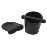 Iaosen Knock Box Espresso With Tamper Mat, Black. Fixed Price $24.08.